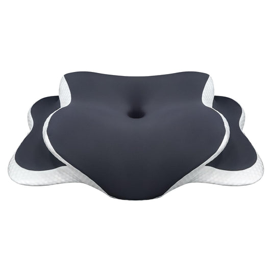 Ergonomic Neck Support Pillow — Memory Foam Contour for Side, Back & Stomach Sleepers