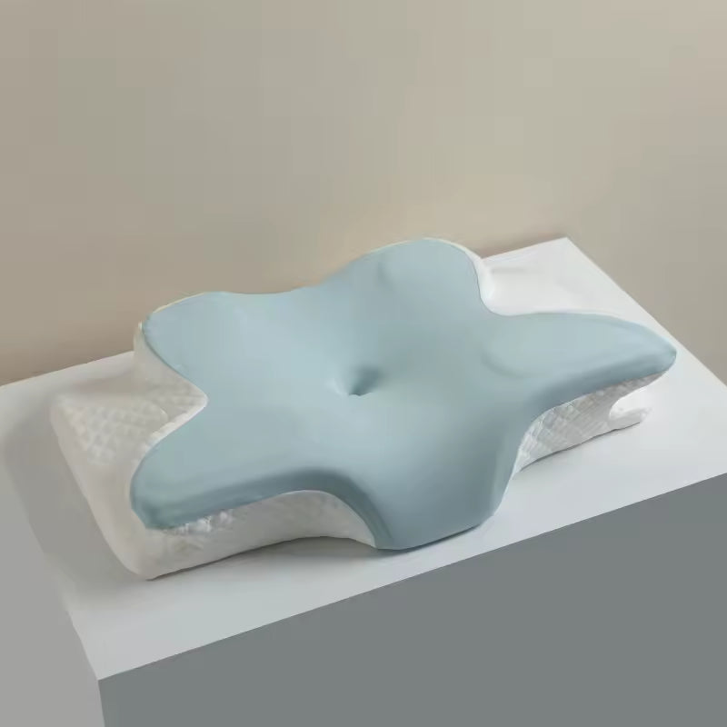 Ergonomic Cooling Butterfly Memory Foam Neck Pillow