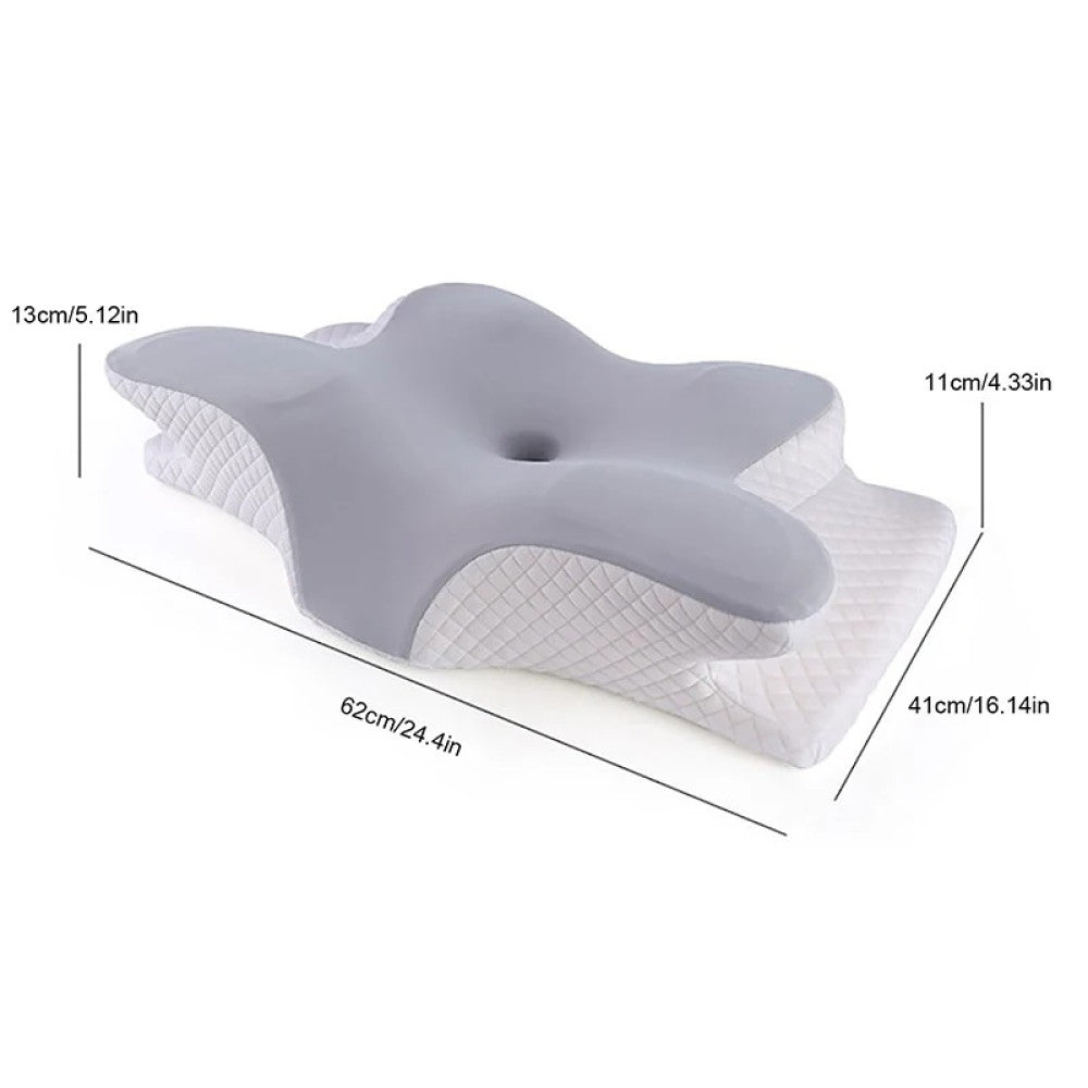 Ergonomic Cooling Butterfly Memory Foam Neck Pillow